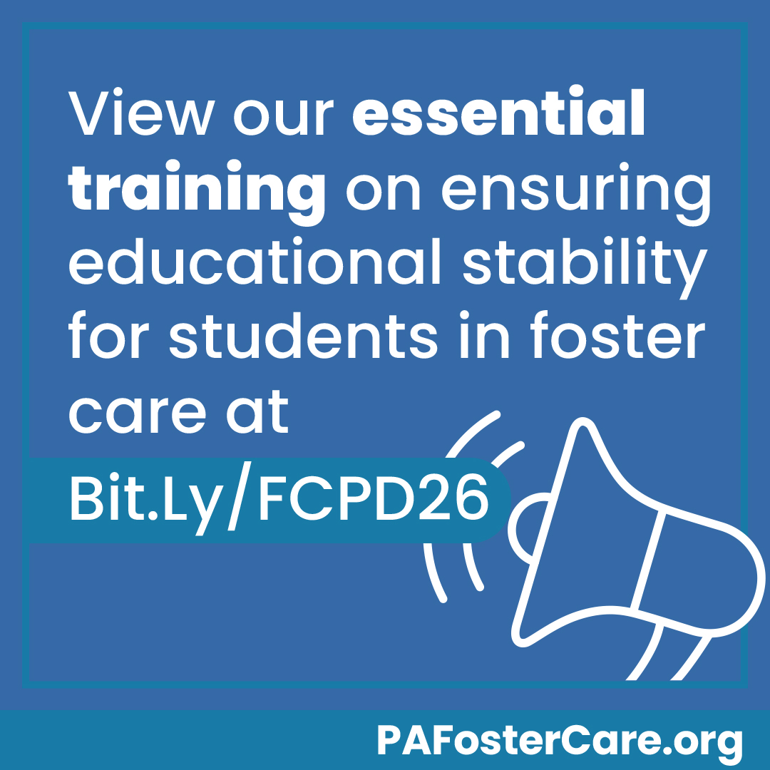 View our essential training on ensuring educational stability for students in foster care at B I T dot L Y / FCPD26.