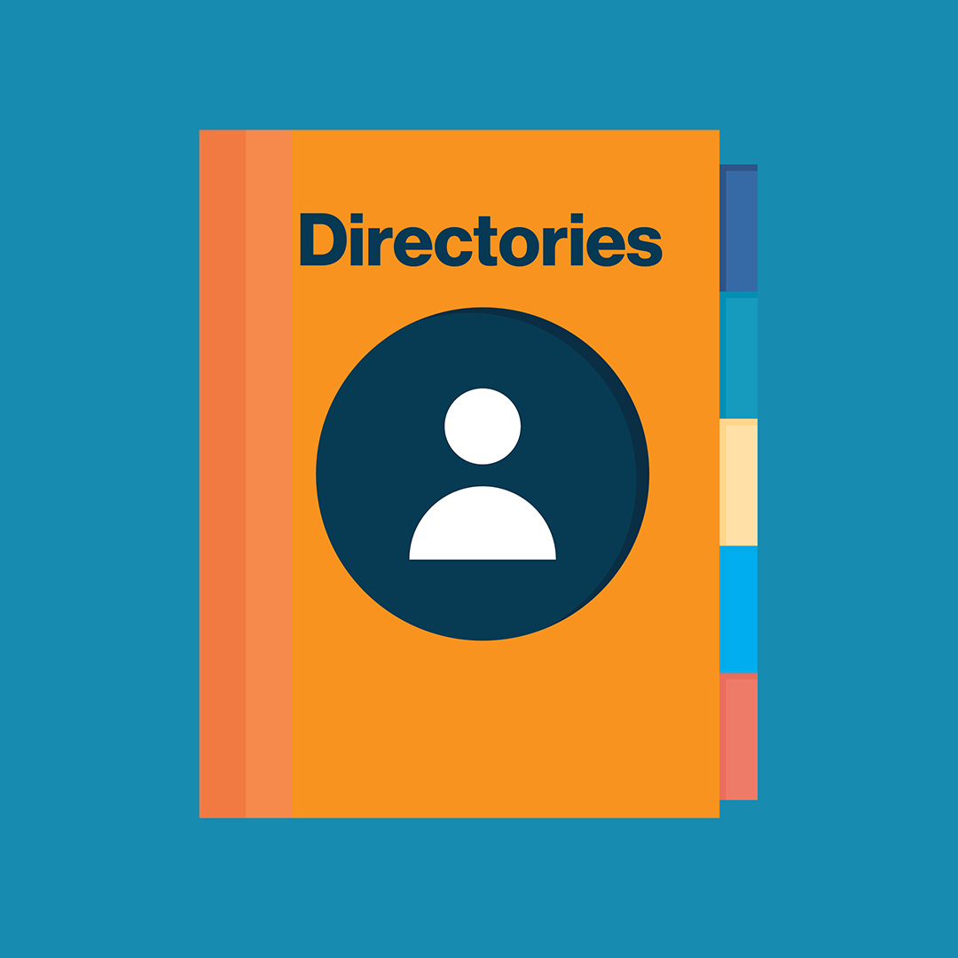address book icon for directories